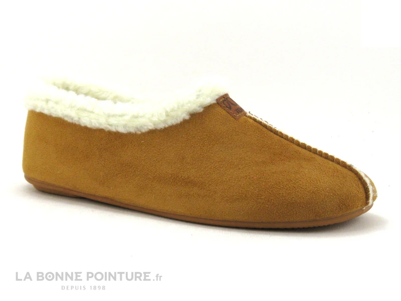 Ouf Tempo NETTE Camel - Chausson Fourre Femme 1 Ouf Tempo NETTE Camel - Chausson Fourre Femme