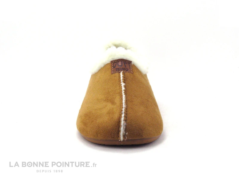 Ouf Tempo NETTE Camel - Chausson Fourre Femme 2 Ouf Tempo NETTE Camel - Chausson Fourre Femme – Image 2