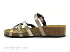 Autenti 689658 - Rose Beige Metal - Python - Mule Talon Compense -Chaussures Promotion Magasin cd24607c73b9e66c561f35ea11d5d5ef img 0010.jpg 159968