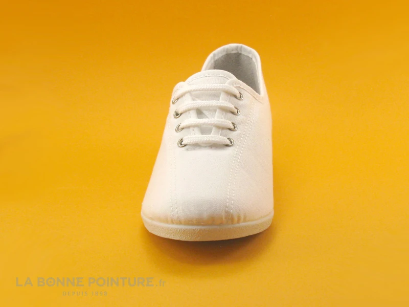 Semelflex Java Blanc - Chaussure En Toile Femme - Lacet 2 Semelflex Java Blanc - Chaussure En Toile Femme - Lacet – Image 2