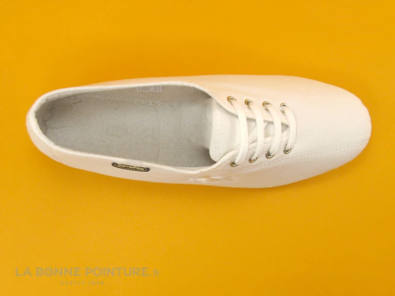 Semelflex Java Blanc - Chaussure En Toile Femme - Lacet 6 Semelflex Java Blanc - Chaussure En Toile Femme - Lacet – Image 6