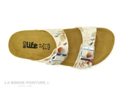 Bio Life 2632 Fleuri - Mule Femme - 2 Brides Reglables 10 Bio Life 2632 Fleuri - Mule Femme - 2 Brides Reglables -Chaussures Promotion Magasin cd24607c73b9e66c561f35ea11d5d5ef img 0100.jpg 160059