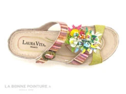 Laura Vita BRCUELO 242 Jaune Multicolore - Mule Femme -Chaussures Promotion Magasin cd24607c73b9e66c561f35ea11d5d5ef img 0114.jpg 145065