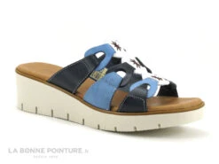 Jordana 35 Fantasia - Bleu Marine - Blanc - Bleu Clair - Mule Compensee -Chaussures Promotion Magasin cd24607c73b9e66c561f35ea11d5d5ef img 0128.jpg 171641