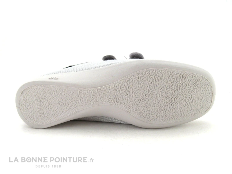 Semelflex Marie-Jo Pantoufle Gris Galet Velcro 7 Semelflex Marie-Jo Pantoufle Gris Galet Velcro – Image 7