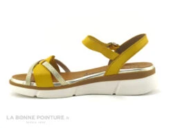 Jordana 3424 - Jaune - Or - Sandale Compensee Femme -Chaussures Promotion Magasin cd24607c73b9e66c561f35ea11d5d5ef img 0164.jpg 160212