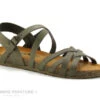 Bionatura 85A2136 Kaki - Sandale Femme