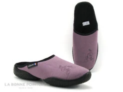 Airplum BICYCLET Parme - Pantoufle Souple Femme