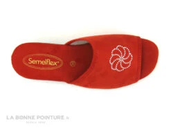 Semelflex ISIS 2 Rouge - Pantoufle Mule Femme - Petit Talon -Chaussures Promotion Magasin cd24607c73b9e66c561f35ea11d5d5ef img 0219.jpg 171673