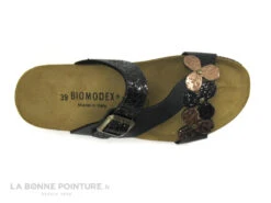 Biomodex 1275 - Noir - Bronze - 3 Fleures Glitter - Mule Femme -Chaussures Promotion Magasin cd24607c73b9e66c561f35ea11d5d5ef img 0342.jpg 172016