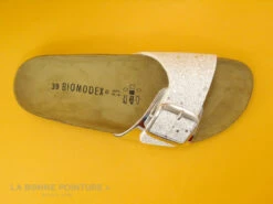 Biomodex 1854 Argent - Paillettes - Mule Plate - Bride Large -Chaussures Promotion Magasin cd24607c73b9e66c561f35ea11d5d5ef img 0376.jpg 160485