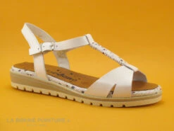 Jordana 3423 Blanc - Bride Salome - Sandale Femme Cuir Blanc -Chaussures Promotion Magasin cd24607c73b9e66c561f35ea11d5d5ef img 0391.jpg 160507