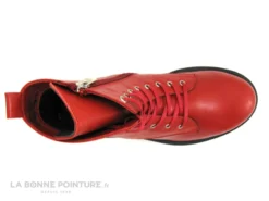 Andrea Conti 0020046-583 - Chili - Bottine En Cuir Rouge -Chaussures Promotion Magasin cd24607c73b9e66c561f35ea11d5d5ef img 0477.jpg 172158
