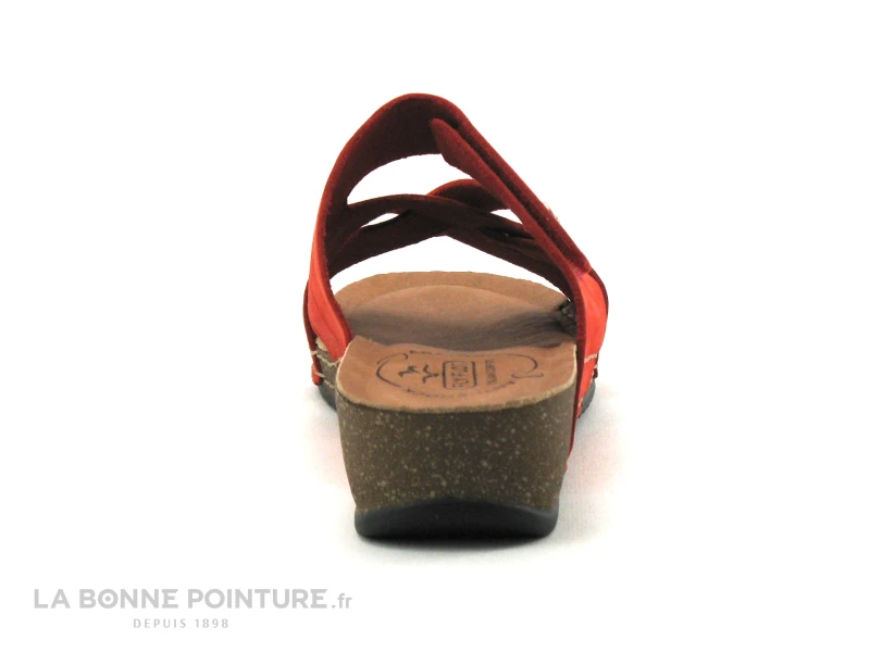 Fly Flot FLANC Rouge - Mule Femme Avec Bride 4 Fly Flot FLANC Rouge - Mule Femme Avec Bride – Image 4