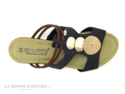 Sun Shadow 272029 Bleu Marine - Marron - Cercles Dores - Mule Femme 6 Sun Shadow 272029 Bleu Marine - Marron - Cercles Dores - Mule Femme -Chaussures Promotion Magasin cd24607c73b9e66c561f35ea11d5d5ef img 0601.jpg 160702