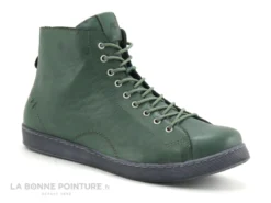 Andrea Conti Tanne 0344900-147 - Basket Montante Femme Cuir Vert -Chaussures Promotion Magasin cd24607c73b9e66c561f35ea11d5d5ef img 0610.jpg 172280