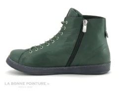 Andrea Conti Tanne 0344900-147 - Basket Montante Femme Cuir Vert -Chaussures Promotion Magasin cd24607c73b9e66c561f35ea11d5d5ef img 0612.jpg 172276