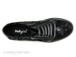 Pedi Girl ALET AMO - Noir Verni - Bleu Metal - Chaussure Femme Avec Zip -Chaussures Promotion Magasin cd24607c73b9e66c561f35ea11d5d5ef img 0634.jpg 172299