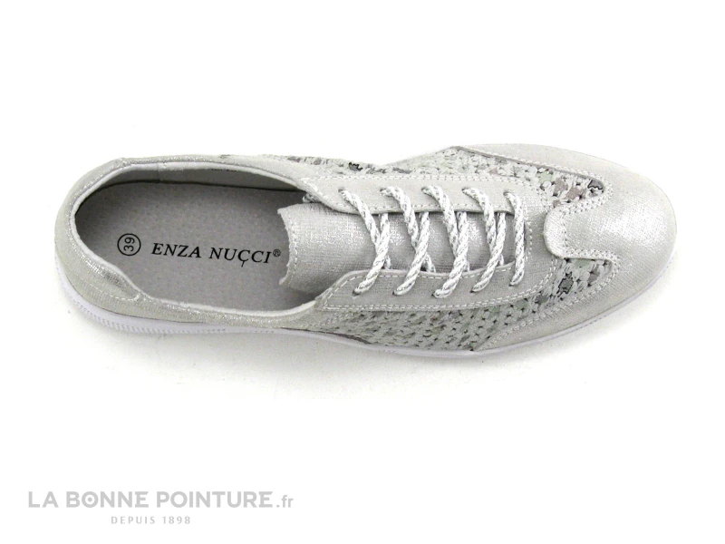 Enza Nucci XX4010 Argent - Chaussure Basse Femme 6 Enza Nucci XX4010 Argent - Chaussure Basse Femme – Image 6