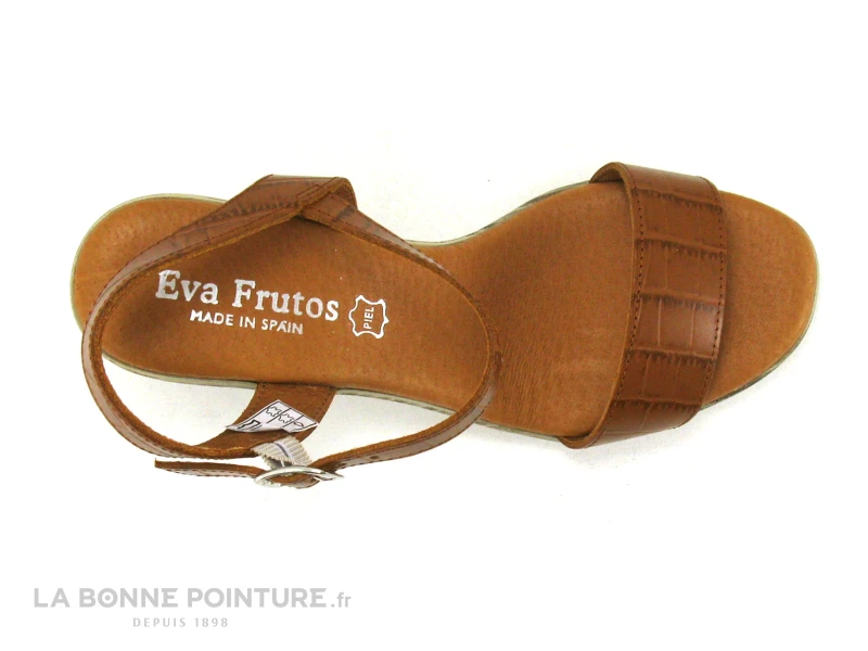 Eva Frutos 990 Marron - Sandale Talon Haut Et Epais 6 Eva Frutos 990 Marron - Sandale Talon Haut Et Epais – Image 6