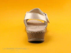 Morans WEISS - Blanc Or - Sandale Femme Talon Compense -Chaussures Promotion Magasin cd24607c73b9e66c561f35ea11d5d5ef img 0913.jpg 145940