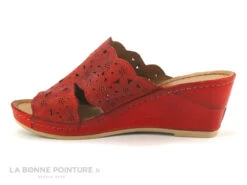 Karyoka FLY Rouge - Mule Talon Compense -Chaussures Promotion Magasin cd24607c73b9e66c561f35ea11d5d5ef img 0918.jpg 147754
