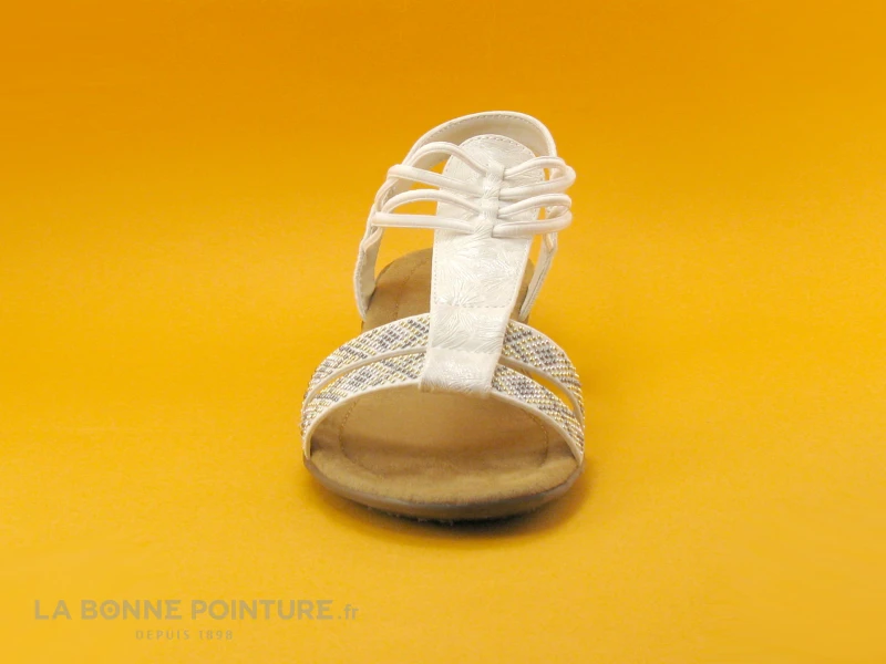 Supremo 802360300 Blanc - Brides Perles - Sandale Femme 2 Supremo 802360300 Blanc - Brides Perles - Sandale Femme – Image 2