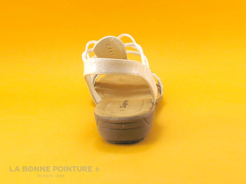 Supremo 802360300 Blanc - Brides Perles - Sandale Femme 4 Supremo 802360300 Blanc - Brides Perles - Sandale Femme – Image 4