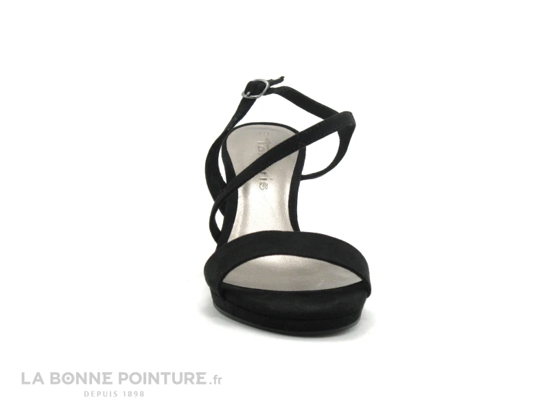 Tamaris 1-28318-20 Black - Sandale Noire Talon Haut 2 Tamaris 1-28318-20 Black - Sandale Noire Talon Haut – Image 2