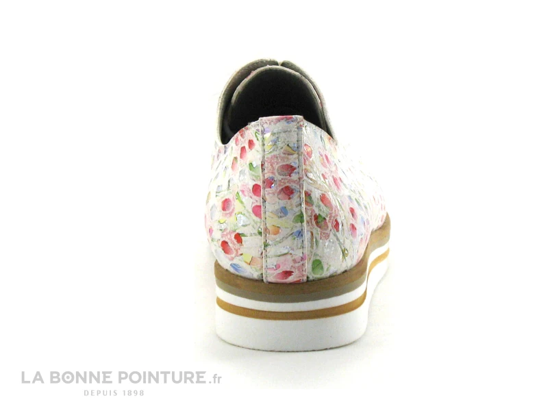 Dorking ROMY D7850-GY Blanc Glory - Multicolore - Chaussure Basse 4 Dorking ROMY D7850-GY Blanc Glory - Multicolore - Chaussure Basse – Image 4
