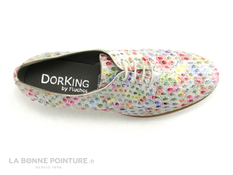 Dorking ROMY D7850-GY Blanc Glory - Multicolore - Chaussure Basse 6 Dorking ROMY D7850-GY Blanc Glory - Multicolore - Chaussure Basse – Image 6