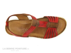 Karyoka IZA Rouge - Sandale Femme Cuir Rouge -Chaussures Promotion Magasin cd24607c73b9e66c561f35ea11d5d5ef img 1094.jpg 147964