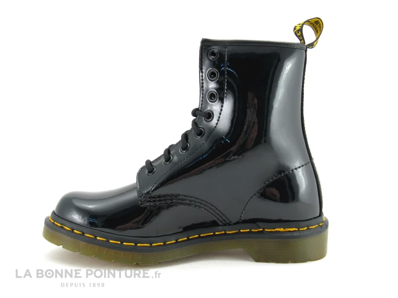 Dr. Martens Dr Martens 1460 W Black Patent Lamper 3 Dr. Martens Dr Martens 1460 W Black Patent Lamper – Image 3