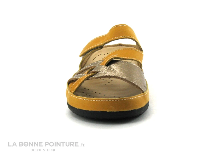 Pedi Girl CLOW Jaune - Fumo - Mule Reglable Femme 2 Pedi Girl CLOW Jaune - Fumo - Mule Reglable Femme – Image 2