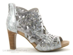 Laura Vita ALCBANEO 24 Acier - Lanieres Perforees - Sandale Talon 11 Laura Vita ALCBANEO 24 Acier - Lanieres Perforees - Sandale Talon -Chaussures Promotion Magasin cd24607c73b9e66c561f35ea11d5d5ef img 1225.jpg 144150