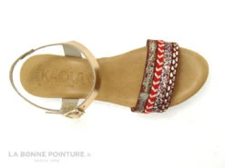 Kaola 3482 Rose Gold - Rouge - Sandale Compensee Femme 11 Kaola 3482 Rose Gold - Rouge - Sandale Compensee Femme -Chaussures Promotion Magasin cd24607c73b9e66c561f35ea11d5d5ef img 1285.jpg 148232