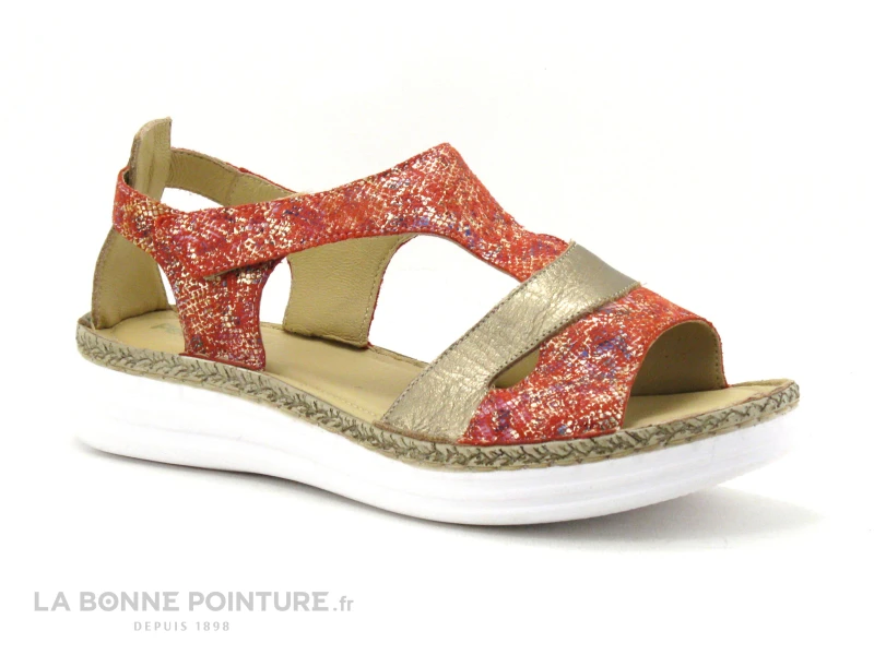 Pedi Girl SEDIK Rouge Fumo - Nu-pieds Confort Femme 5 Pedi Girl SEDIK Rouge Fumo - Nu-pieds Confort Femme – Image 5