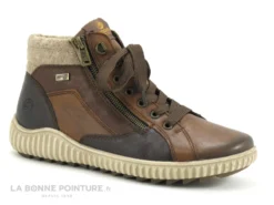 Remonte R8271-22 Chestnut Havane - Basket Montante Femme Marron -Chaussures Promotion Magasin cd24607c73b9e66c561f35ea11d5d5ef img 1376.jpg 173264