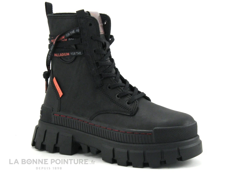 Palladium REVOLT Boot Lth Black - 97240-010-M - Bottine Plateforme 5 Palladium REVOLT Boot Lth Black - 97240-010-M - Bottine Plateforme – Image 5