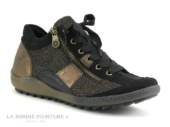 Remonte R1481-03 - Noir - Bronze Antic - Basket Montante Femme 11 Remonte R1481-03 - Noir - Bronze Antic - Basket Montante Femme -Chaussures Promotion Magasin cd24607c73b9e66c561f35ea11d5d5ef img 1445.jpg 173390