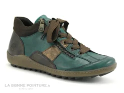 Remonte 1481-12 Bleu Et Marron - Chaussure Montante Femme -Chaussures Promotion Magasin cd24607c73b9e66c561f35ea11d5d5ef img 1450.jpg 173397