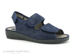 Neles ROPICA Marine - Pantoufle Femme Ouverture Totale -Chaussures Promotion Magasin cd24607c73b9e66c561f35ea11d5d5ef img 1461.jpg 148342