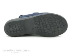 Neles ROPICA Marine - Pantoufle Femme Ouverture Totale -Chaussures Promotion Magasin cd24607c73b9e66c561f35ea11d5d5ef img 1463.jpg 148341