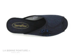 Semelflex SHEILA Marine - Pantoufle Mule Femme -Chaussures Promotion Magasin cd24607c73b9e66c561f35ea11d5d5ef img 1483.jpg 146594