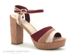 Xti 35180 Nude - Sandale Talon Haut - Rose Bordeaux -Chaussures Promotion Magasin cd24607c73b9e66c561f35ea11d5d5ef img 1508.jpg 148803