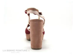 Xti 35180 Nude - Sandale Talon Haut - Rose Bordeaux -Chaussures Promotion Magasin cd24607c73b9e66c561f35ea11d5d5ef img 1511.jpg 148801
