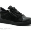 Geo Reino TELIBOU Noir - Chaussure Basse Femme Avec Zip