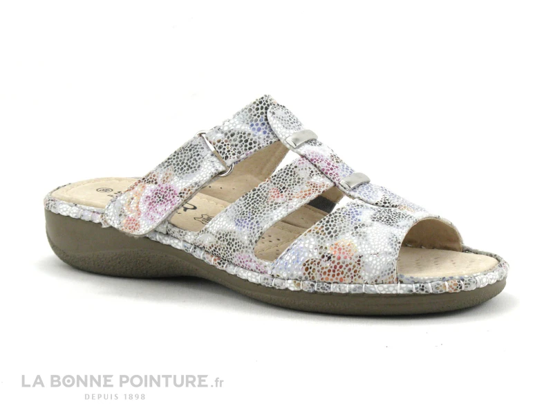 Sweet R MALDONI Multicolore - Mule Femme Bride Velcro 3 Sweet R MALDONI Multicolore - Mule Femme Bride Velcro – Image 3
