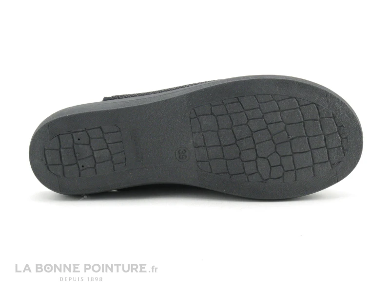 Neles ROPAFA Noir Brillant - Pantoufle Bride Arriere 7 Neles ROPAFA Noir Brillant - Pantoufle Bride Arriere – Image 7