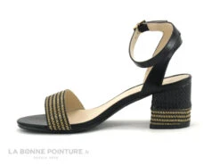 The Divine Factory QL3905 Noir - Paille - Talon Carre - Sandale -Chaussures Promotion Magasin cd24607c73b9e66c561f35ea11d5d5ef img 1558.jpg 149118